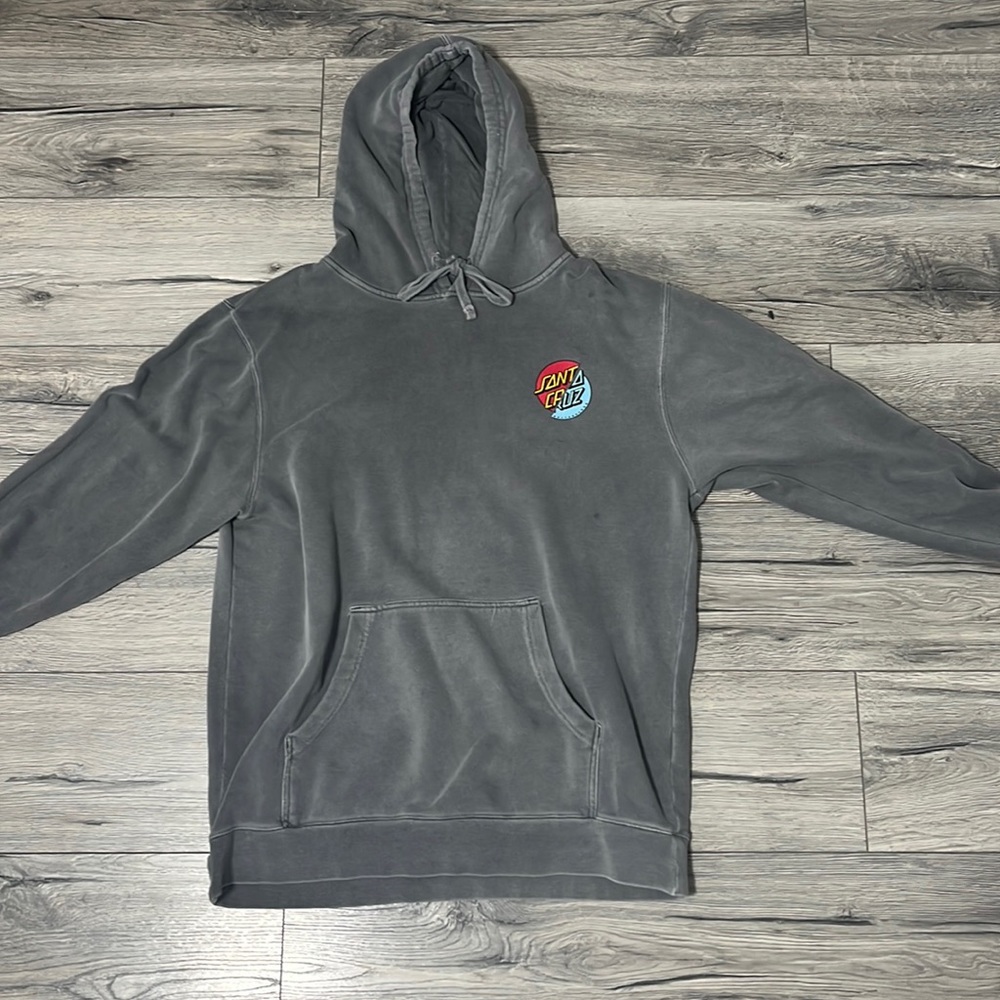 Santa Cruz Hoodie/Sweatshirt. Size Large